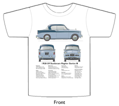 Sunbeam Rapier Series II 1958-59 T-shirt Front